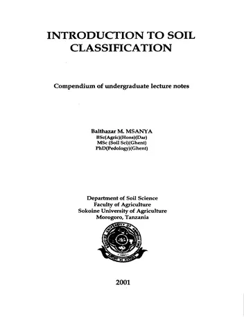 Más sobre La Clasificación del Subsuelo en Geotecnia.